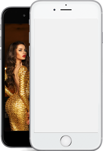 Exclusive Link on a mobile phone